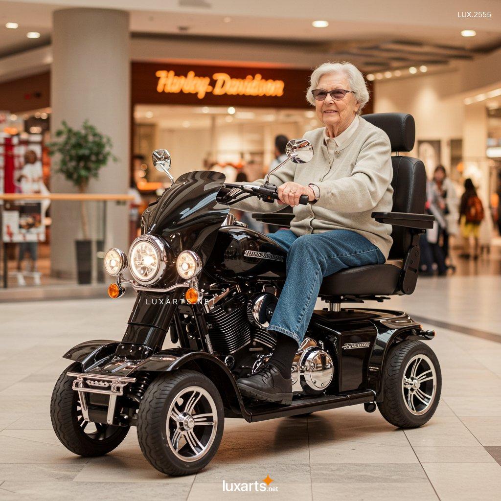 LUX.2555 Ride with Freedom: Harley-Inspired Mobility Scooter – Perfect for Active Seniors harley davidson mobility scooter 54