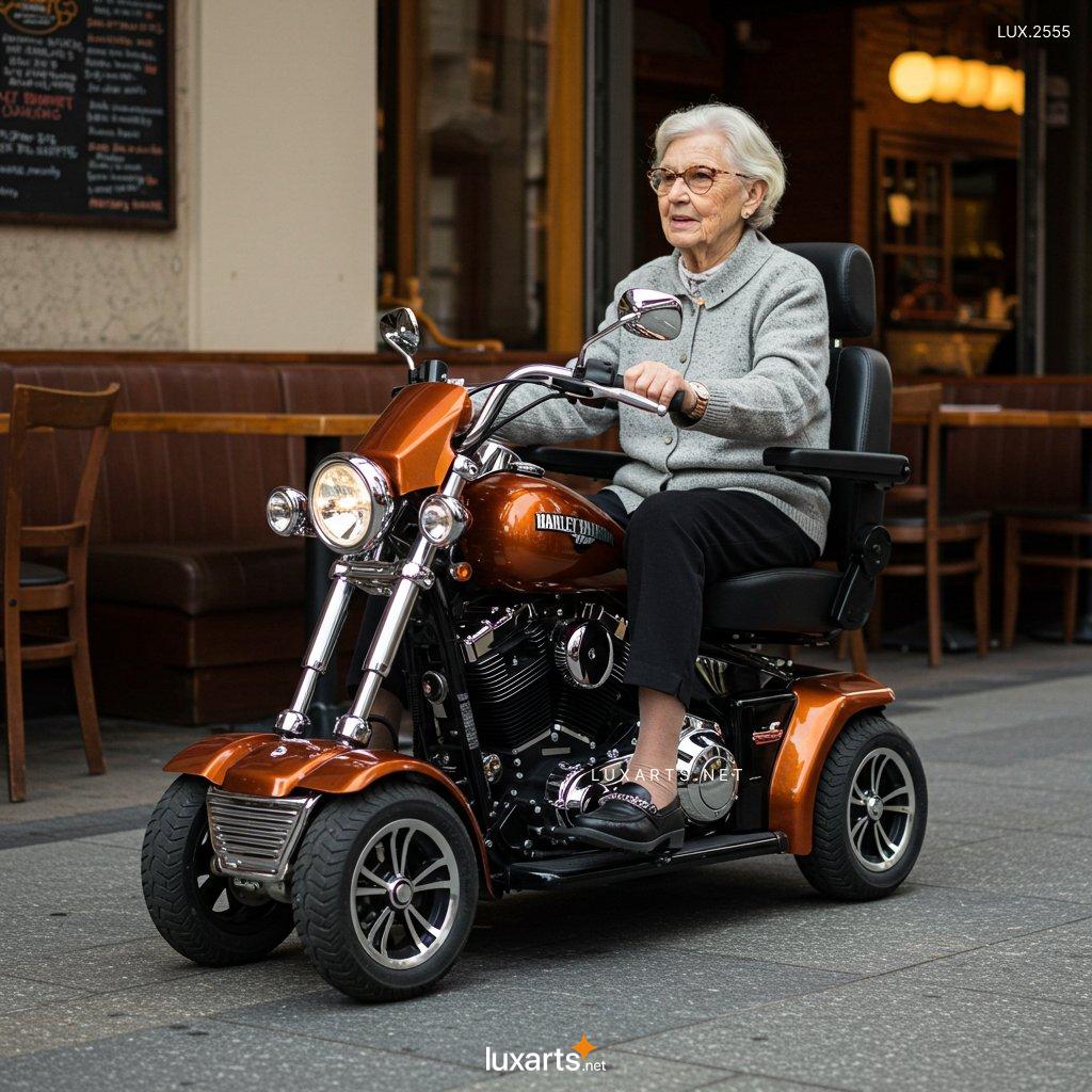 LUX.2555 Ride with Freedom: Harley-Inspired Mobility Scooter – Perfect for Active Seniors harley davidson mobility scooter 58