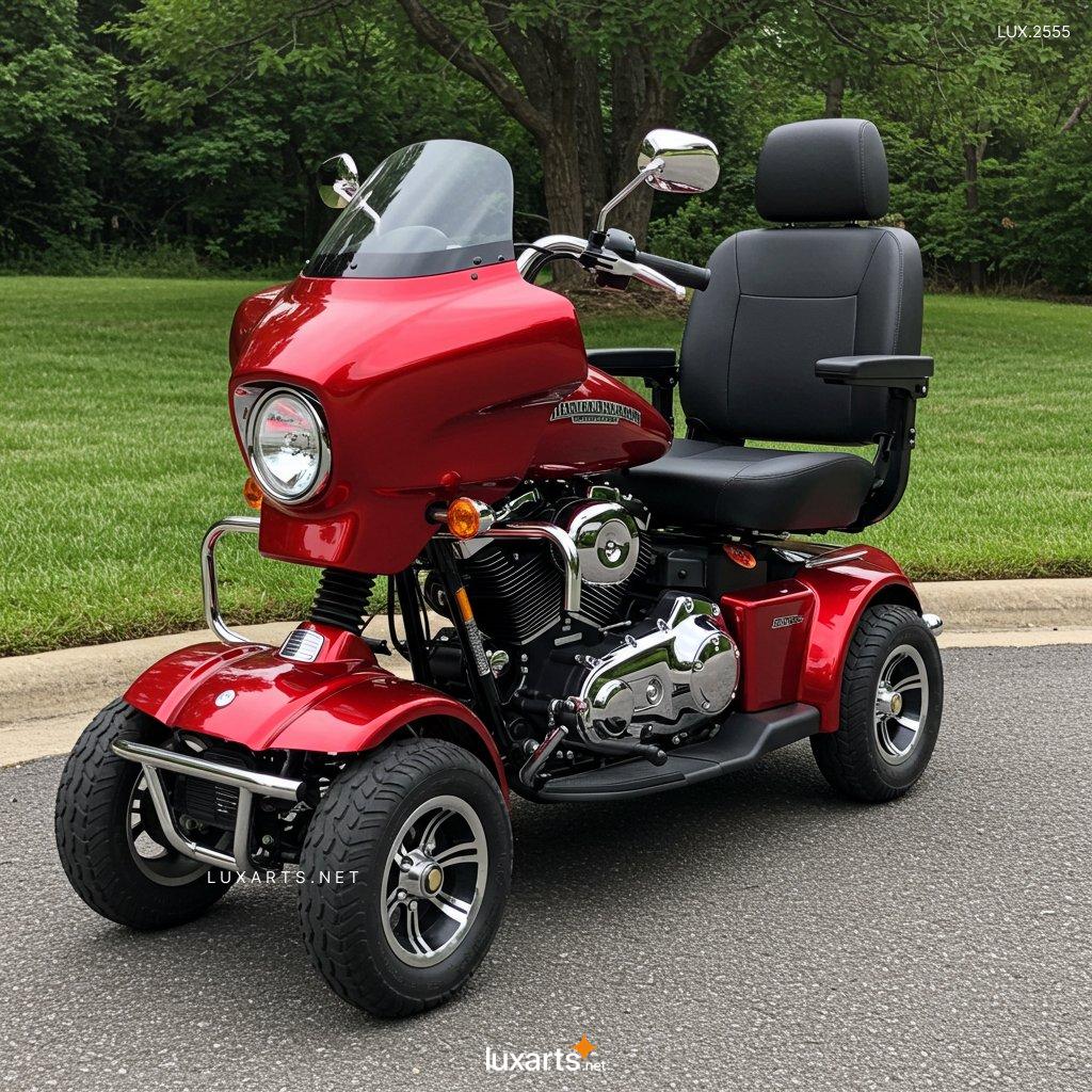 LUX.2555 Ride with Freedom: Harley-Inspired Mobility Scooter – Perfect for Active Seniors harley davidson mobility scooter 6