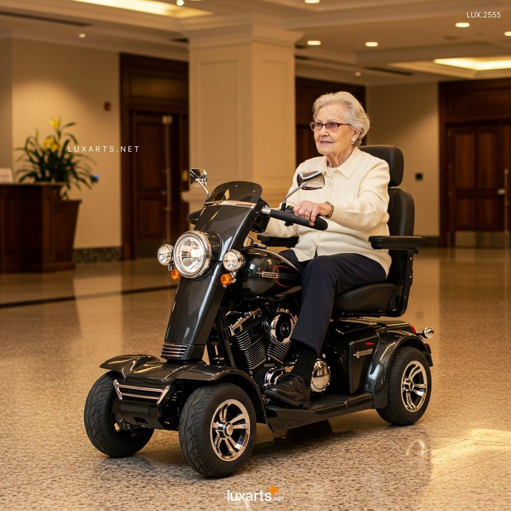 LUX.2555 Ride with Freedom: Harley-Inspired Mobility Scooter – Perfect for Active Seniors harley davidson mobility scooter 68