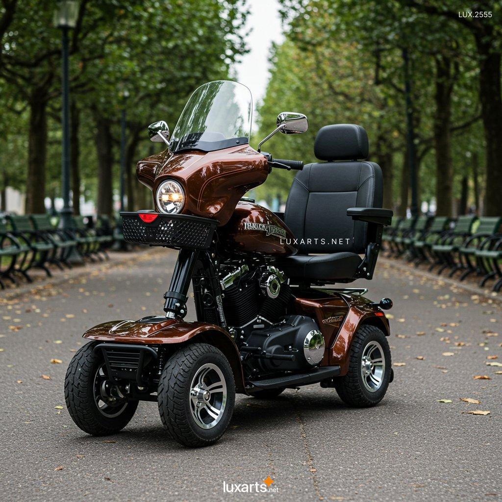 LUX.2555 Ride with Freedom: Harley-Inspired Mobility Scooter – Perfect for Active Seniors harley davidson mobility scooter 73