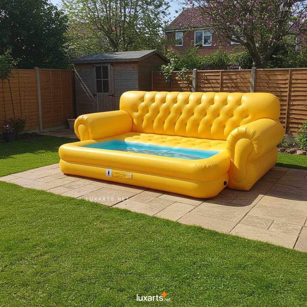 LUX.2563 Inflatable Sofa Shaped Pools: Unique Pool Design for Ultimate Relaxation inflatable sofa shaped pools 11