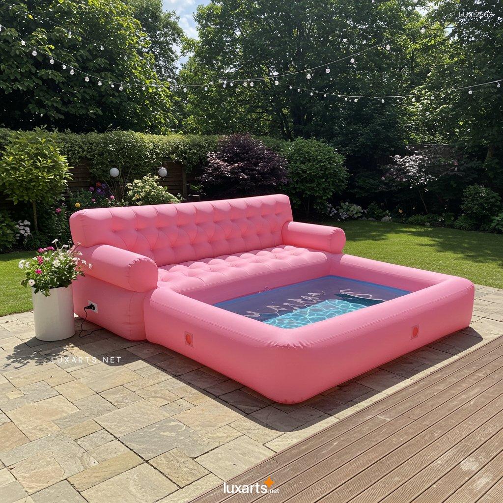 LUX.2563 Inflatable Sofa Shaped Pools: Unique Pool Design for Ultimate Relaxation inflatable sofa shaped pools 2