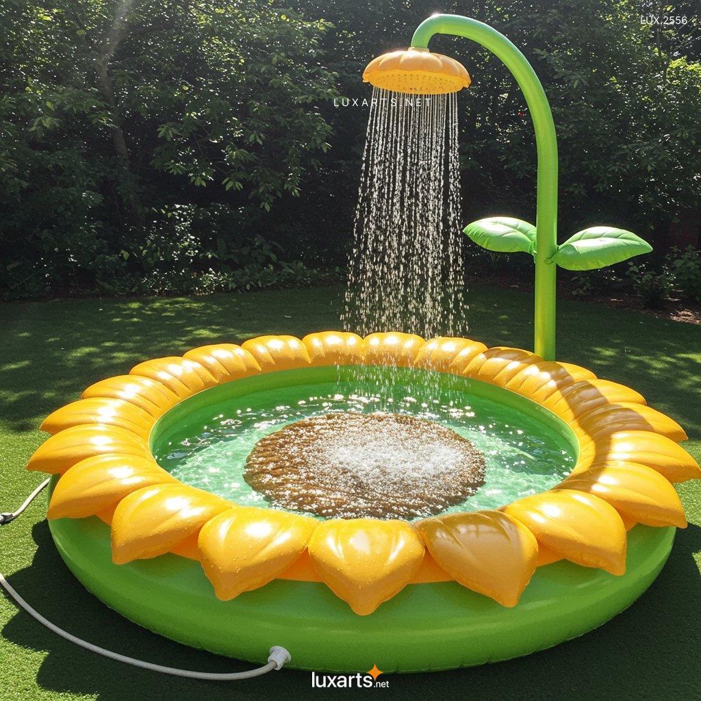 LUX.2556 Inflatable Sunflower-Shaped Pool: Bring Fun and Joy to Your Backyard Oasis This Summer inflatable sunflower shaped pool 15