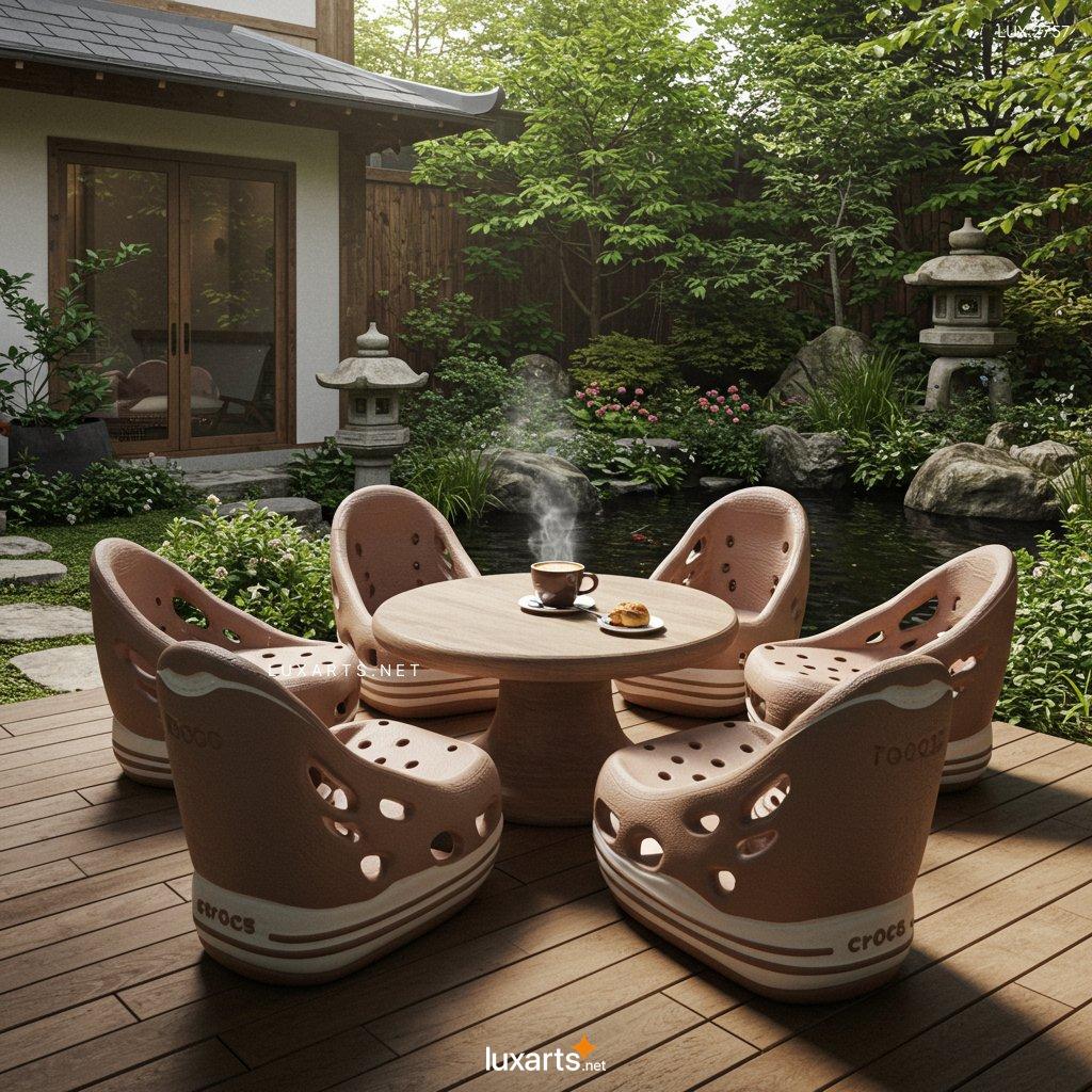 LUX.2757	Crocs Patio Sets: Comfortable & Stylish Outdoor Furniture for Your Space crocs patio sets 7