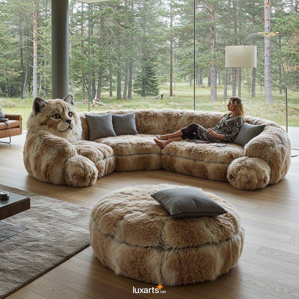 LUX.2713 Giant Cat Sofas: Creative & Cozy Furniture for Cat Lovers giant cat sofa 10