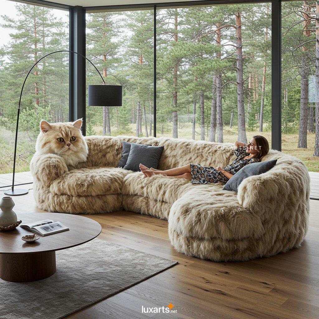 LUX.2713 Giant Cat Sofas: Creative & Cozy Furniture for Cat Lovers giant cat sofa 5