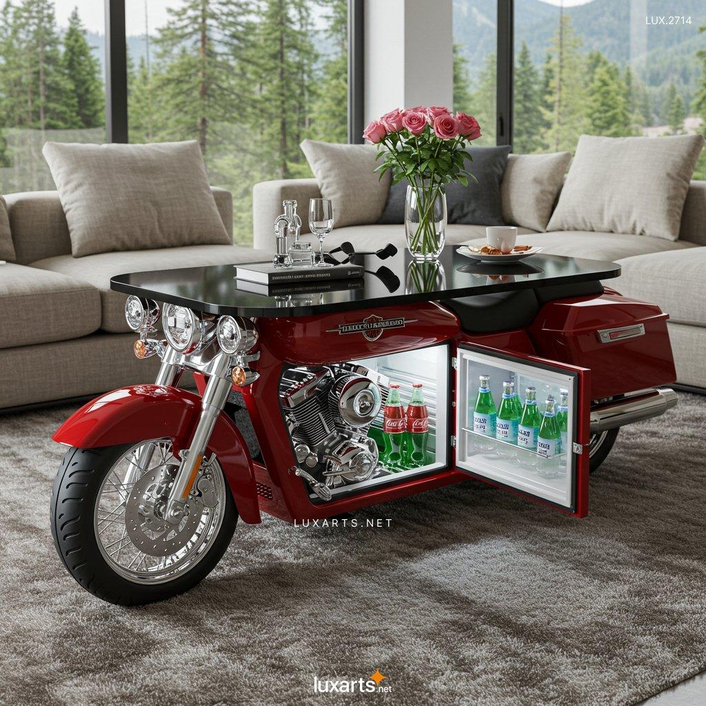 LUX.2714 Harley Davidson Coffee Tables: Rev Up Your Décor with Biker Chic harley inspired coffee table 3