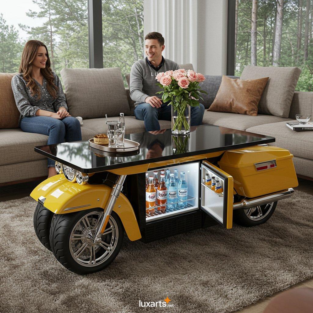 LUX.2714 Harley Davidson Coffee Tables: Rev Up Your Décor with Biker Chic harley inspired coffee table 4