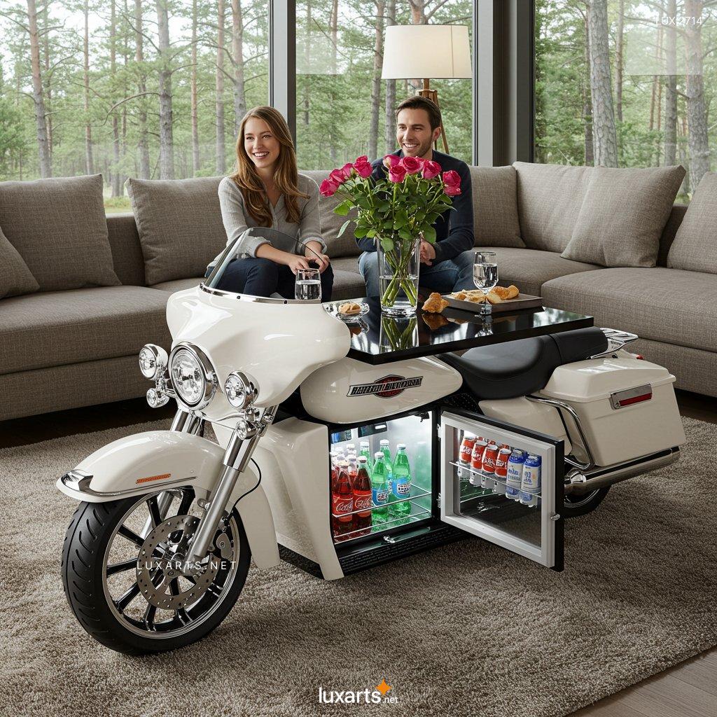 LUX.2714 Harley Davidson Coffee Tables: Rev Up Your Décor with Biker Chic harley inspired coffee table 6