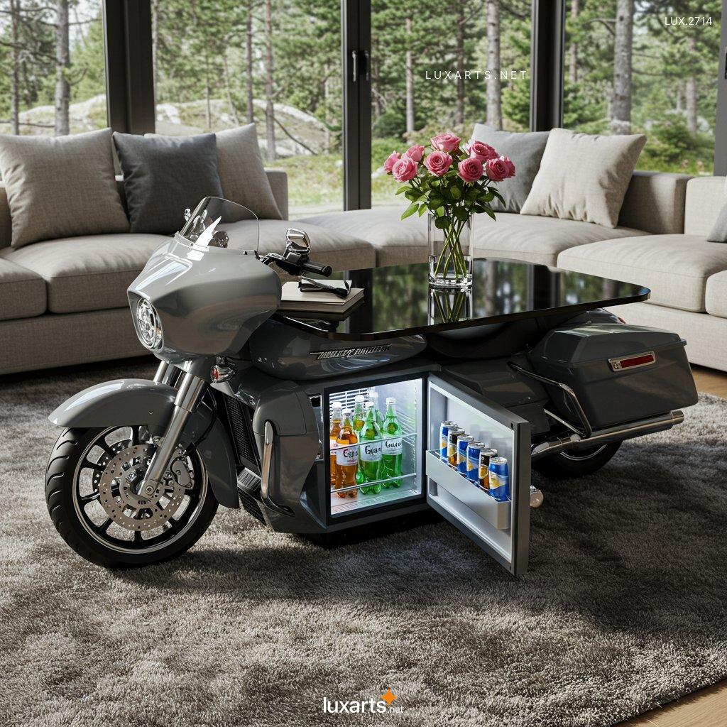 LUX.2714 Harley Davidson Coffee Tables: Rev Up Your Décor with Biker Chic harley inspired coffee table 7