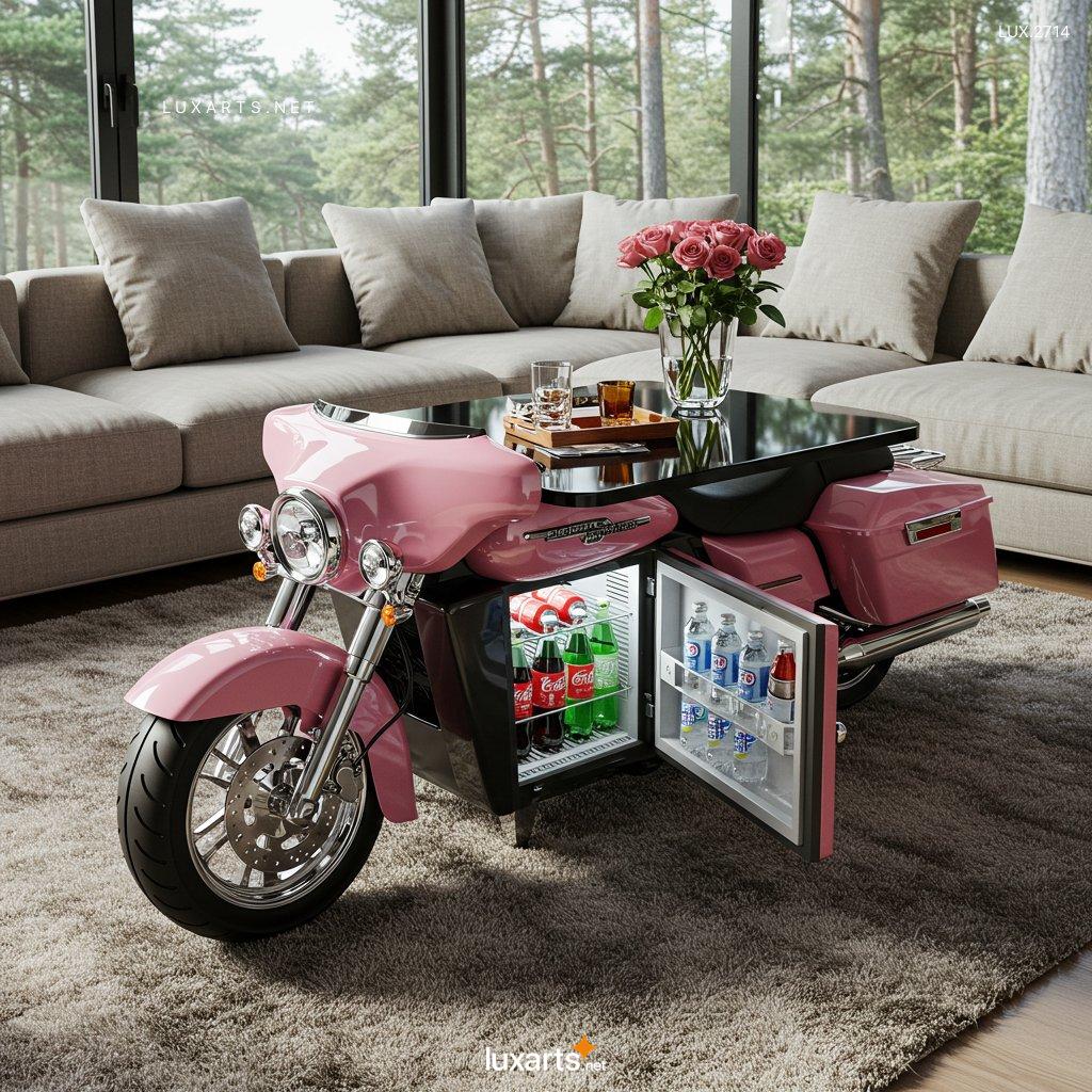 LUX.2714 Harley Davidson Coffee Tables: Rev Up Your Décor with Biker Chic harley inspired coffee table 8