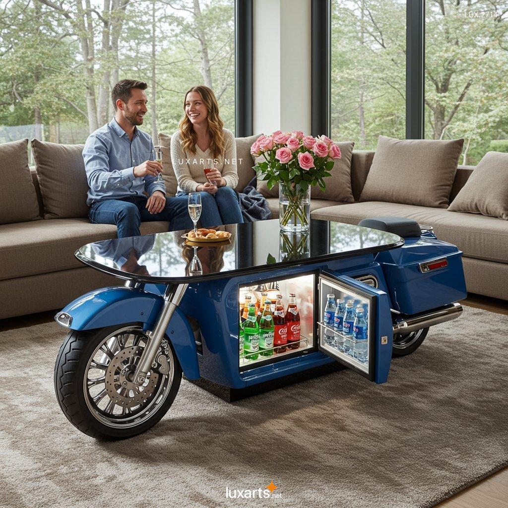 LUX.2714 Harley Davidson Coffee Tables: Rev Up Your Décor with Biker Chic harley inspired coffee table 9