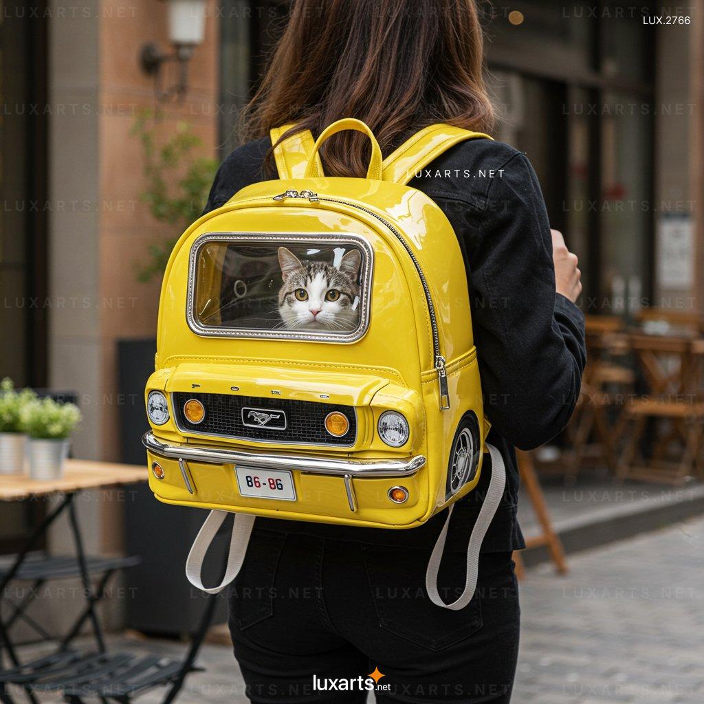 LUX.2766 Mustang Pet Carrier Backpack: Comfortable & Stylish Travel Solution for Your Furry Friend mustang pet backpack 4