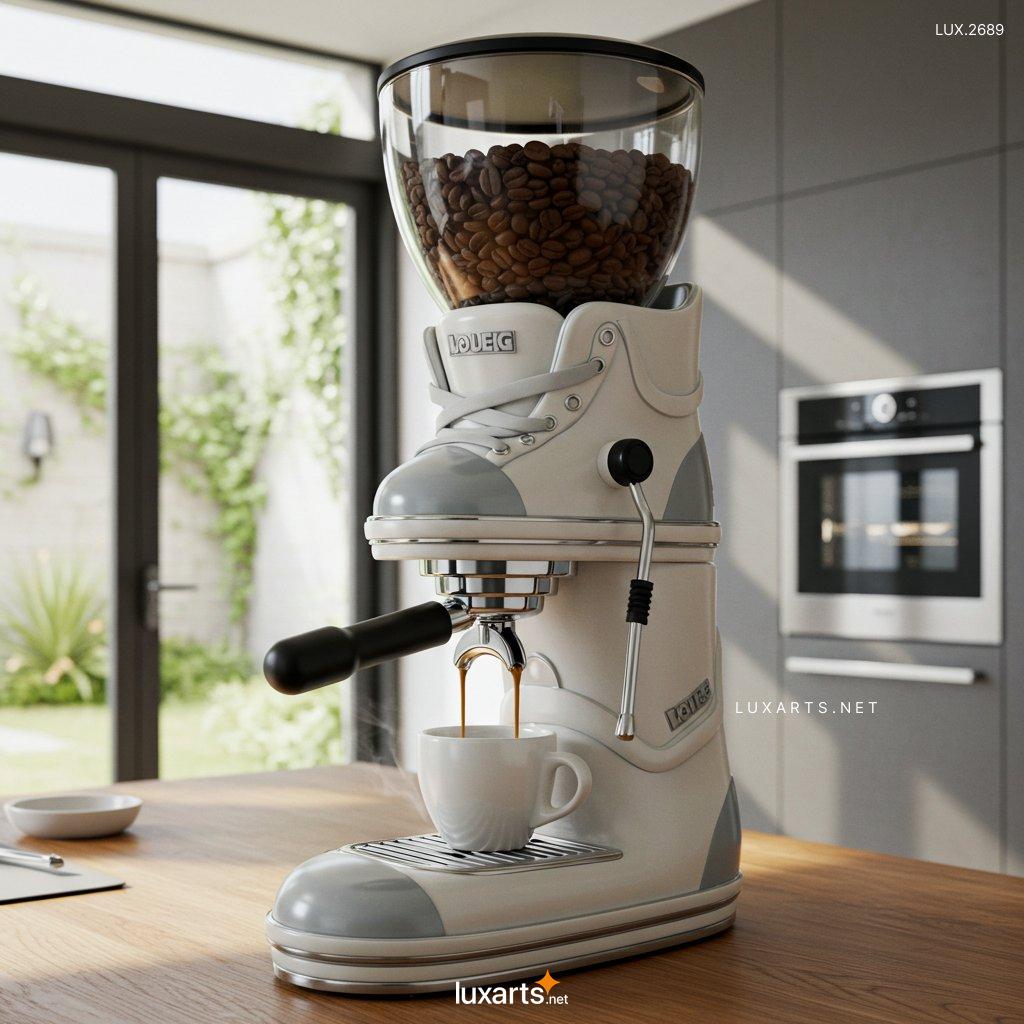 LUX.2689 Sneaker Shaped Coffee Maker - Unique & Stylish Brewing Solutions for Coffee Lovers sneaker coffee maker 4