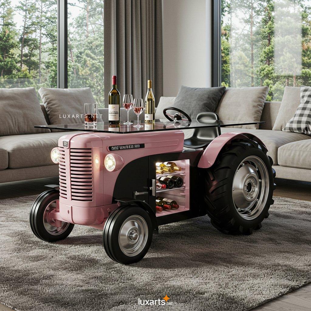 LUX.2698 Tractor Coffee Table with Built-in Fridge | Stylish & Functional Furniture for Modern Homes tractor coffee tables 6