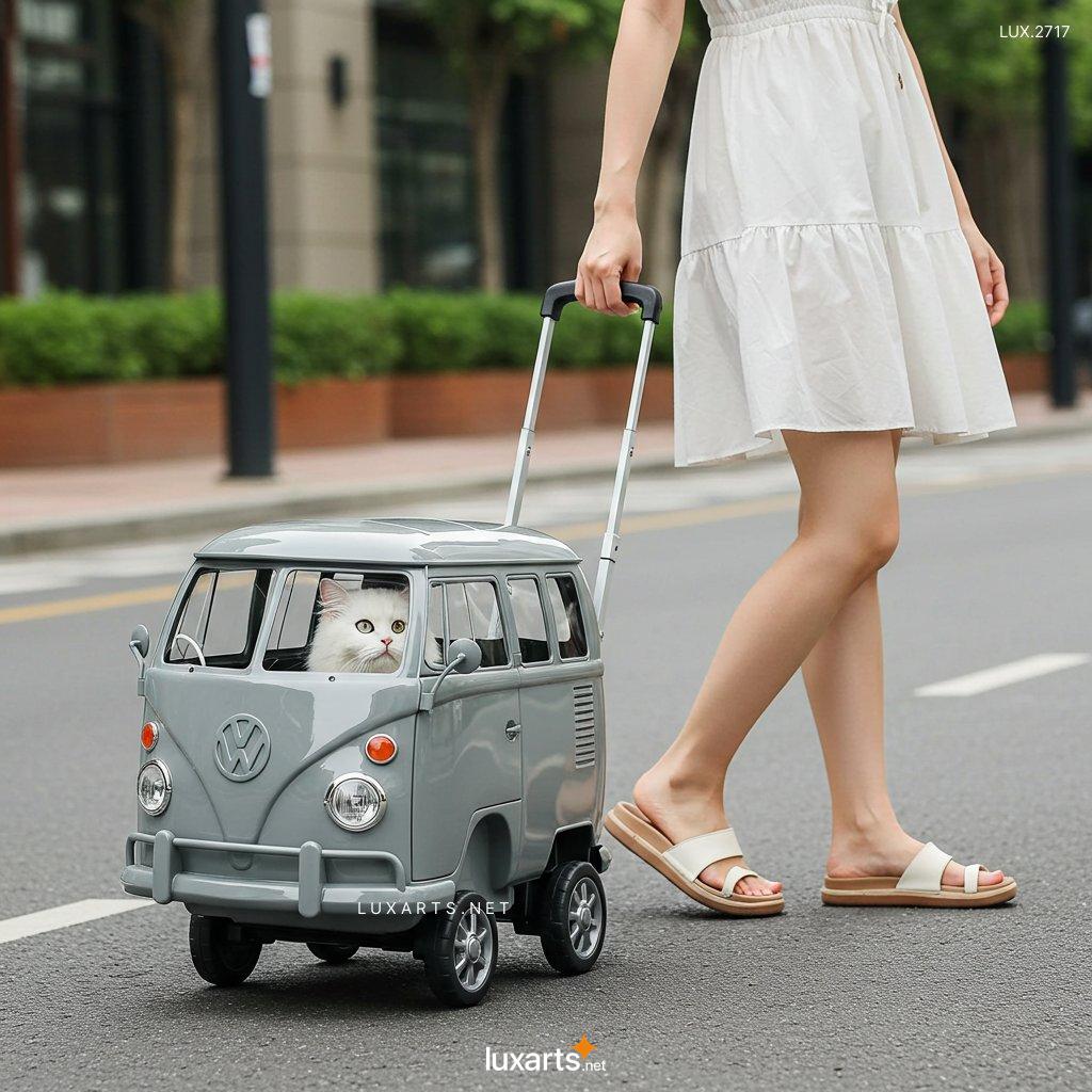 Volkswagen Bus Shaped Pet Trolley Bag: Travel in Retro Style with Your Furry Friend! 5 Volkswagen Bus Shaped Pet Trolley Bag: Travel in Retro Style with Your Furry Friend! vw bus pet trolley bags 10
