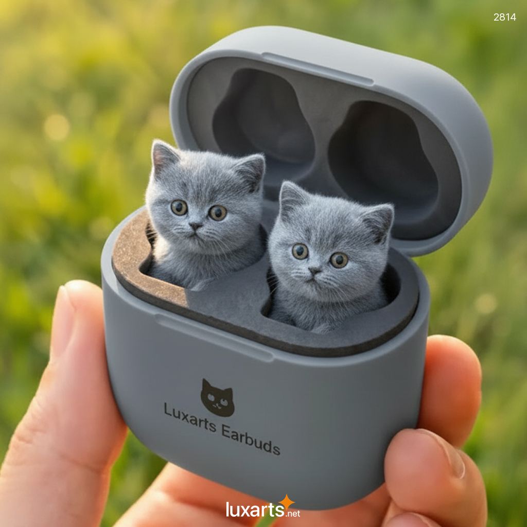 Cat Earbuds – Stylish & Comfortable Wireless Earbuds for Cat Lovers 2814 cat earbubs