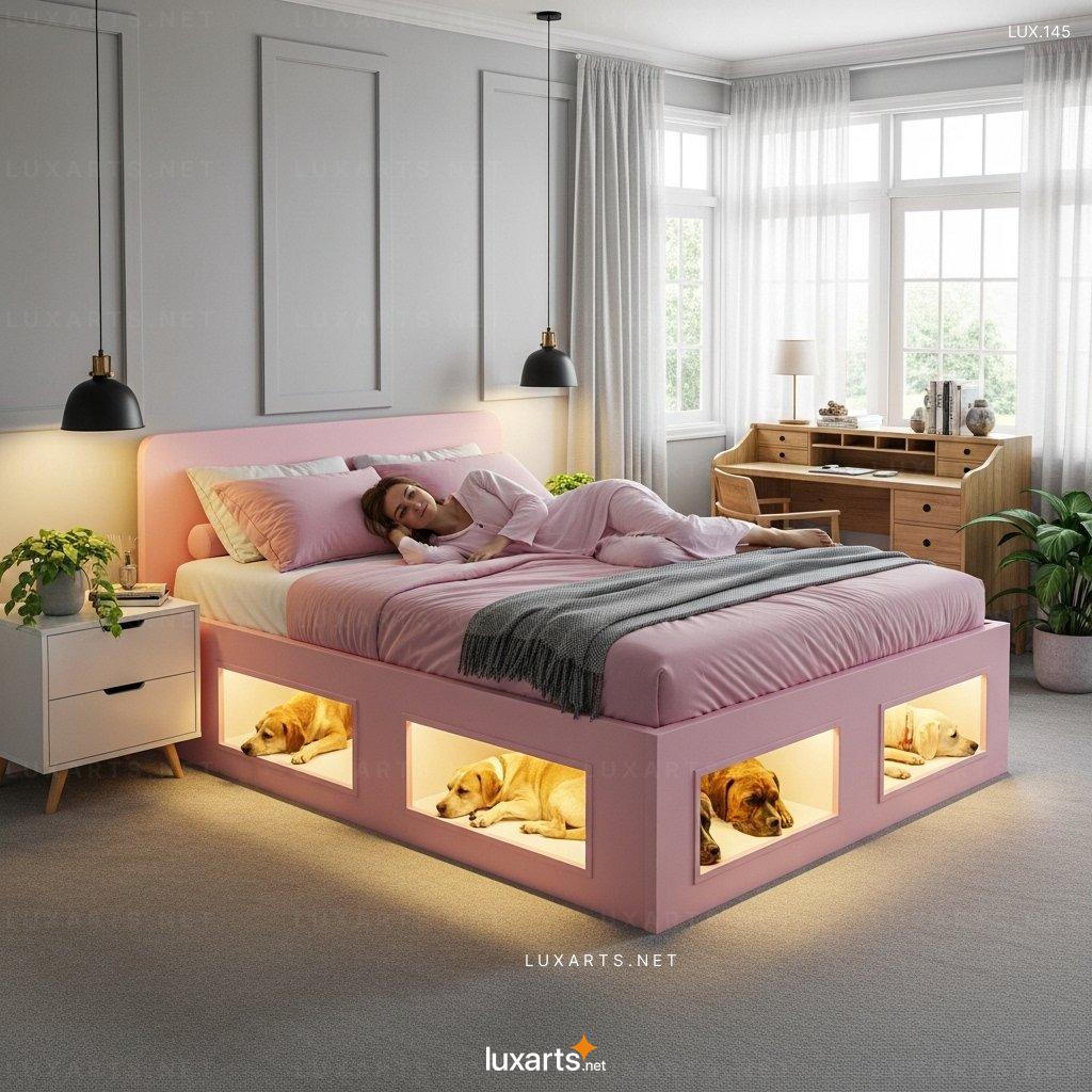 Sleeping Sanctuary: Adult Bed with Integrated Pet Den for Ultimate Comfort and Bonding adult bed with pet den 10