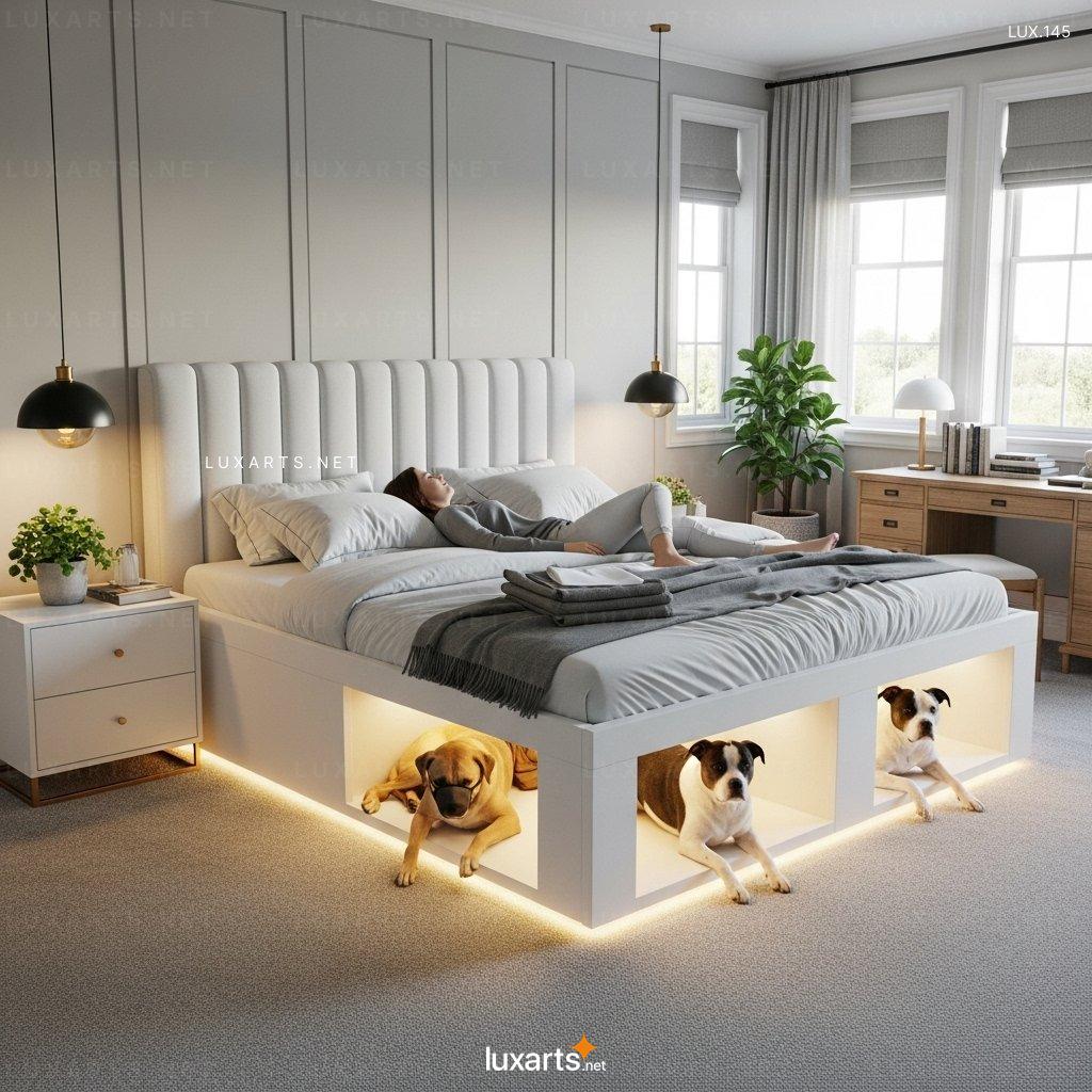 Sleeping Sanctuary: Adult Bed with Integrated Pet Den for Ultimate Comfort and Bonding adult bed with pet den 11