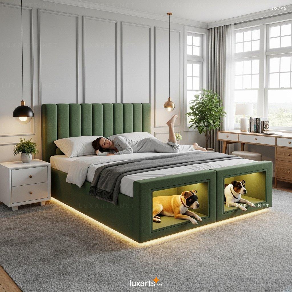 Sleeping Sanctuary: Adult Bed with Integrated Pet Den for Ultimate Comfort and Bonding adult bed with pet den 4