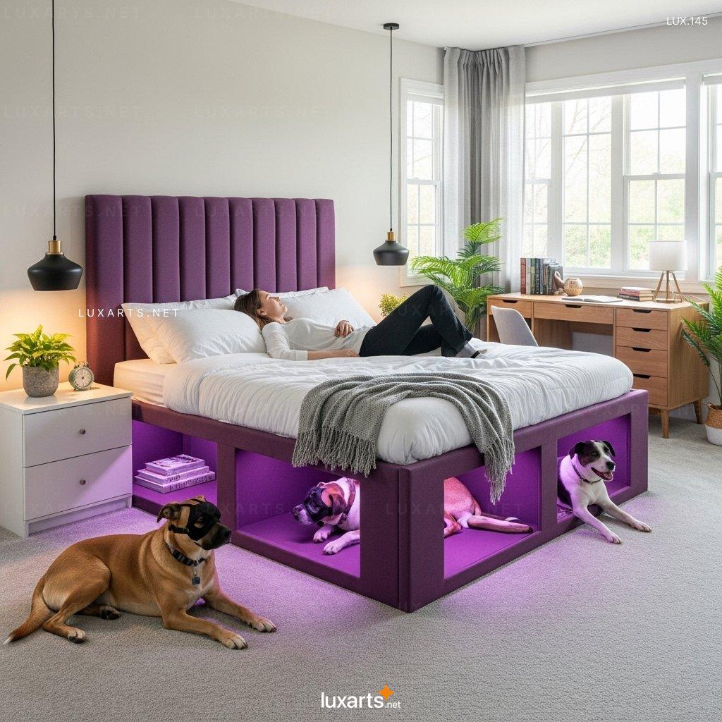 Sleeping Sanctuary: Adult Bed with Integrated Pet Den for Ultimate Comfort and Bonding adult bed with pet den 6