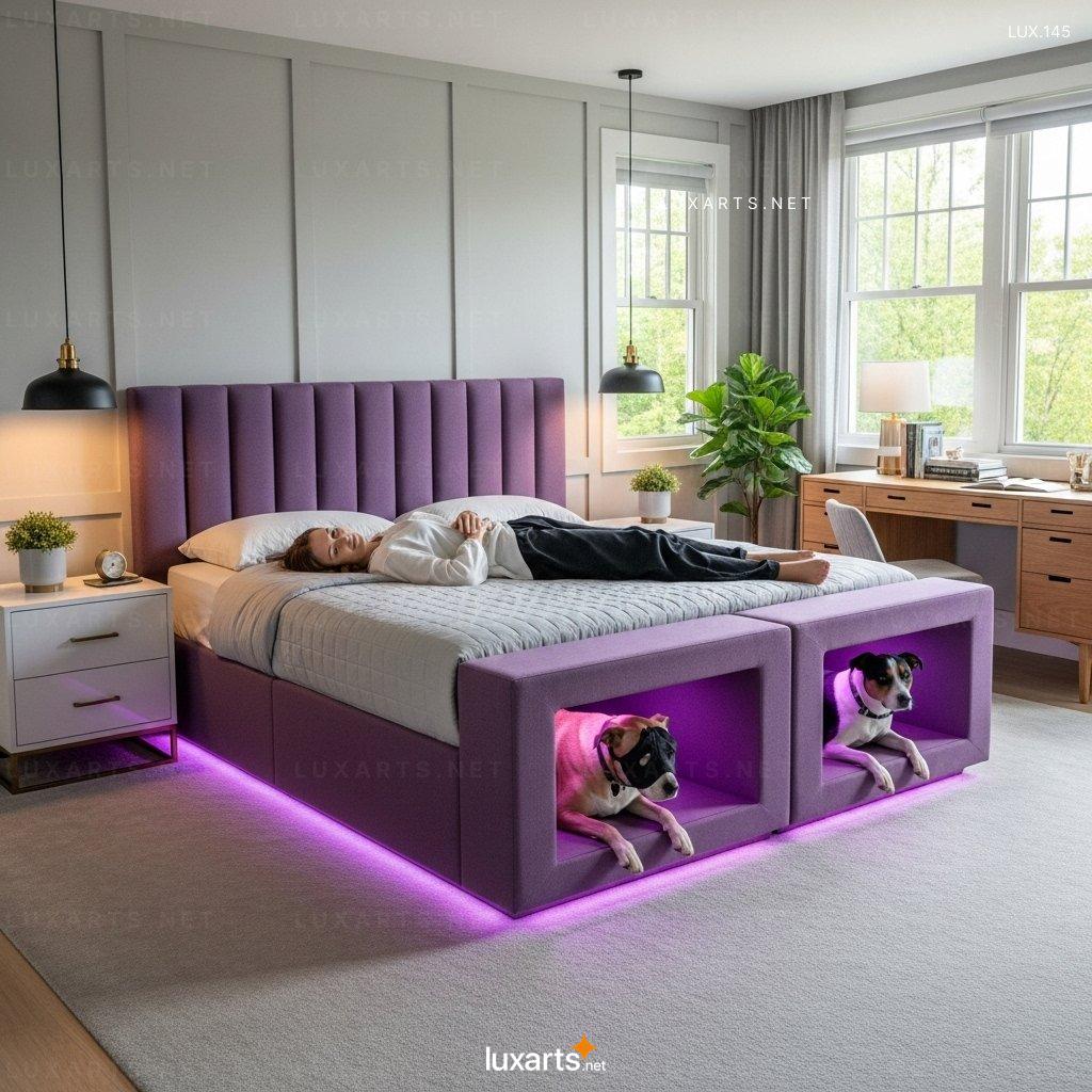 Sleeping Sanctuary: Adult Bed with Integrated Pet Den for Ultimate Comfort and Bonding adult bed with pet den 7