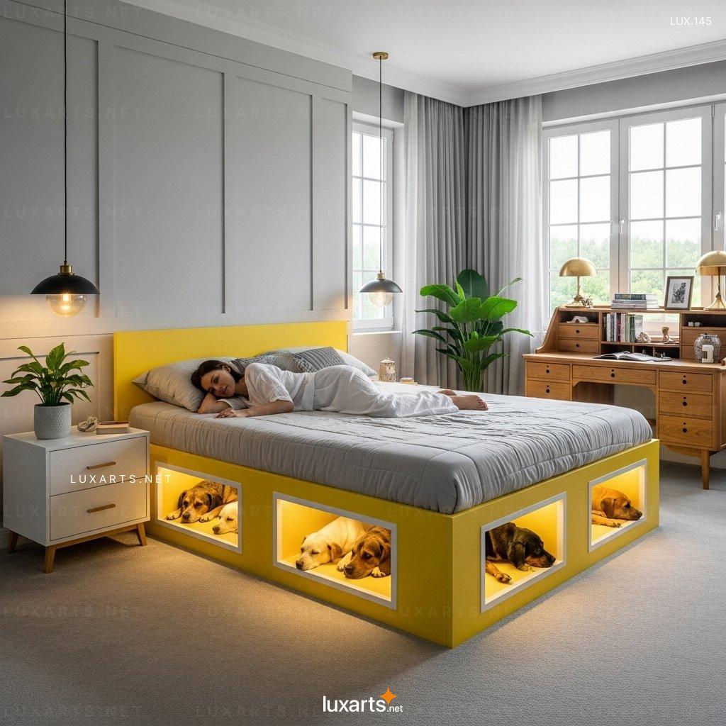 Sleeping Sanctuary: Adult Bed with Integrated Pet Den for Ultimate Comfort and Bonding adult bed with pet den 8