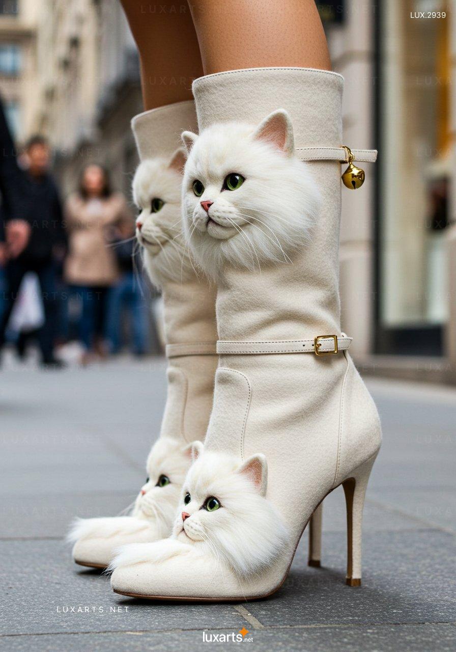 Stylish Cat Shaped High Boots – Perfect for Cat Lovers & Fashion Enthusiasts cat high boots 14