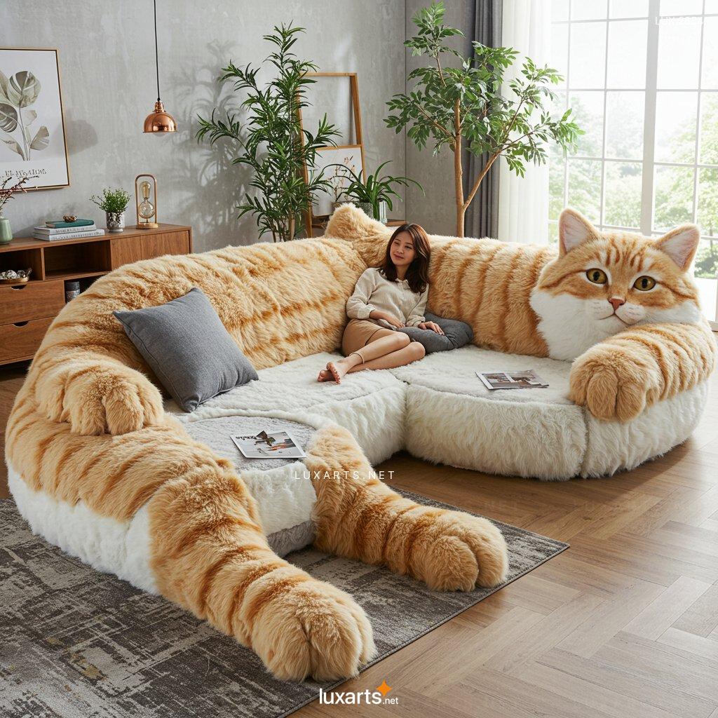 Cat Shaped Sectional Sofas – Unique & Stylish Seating for Cat Lovers cat sectional sofas 7
