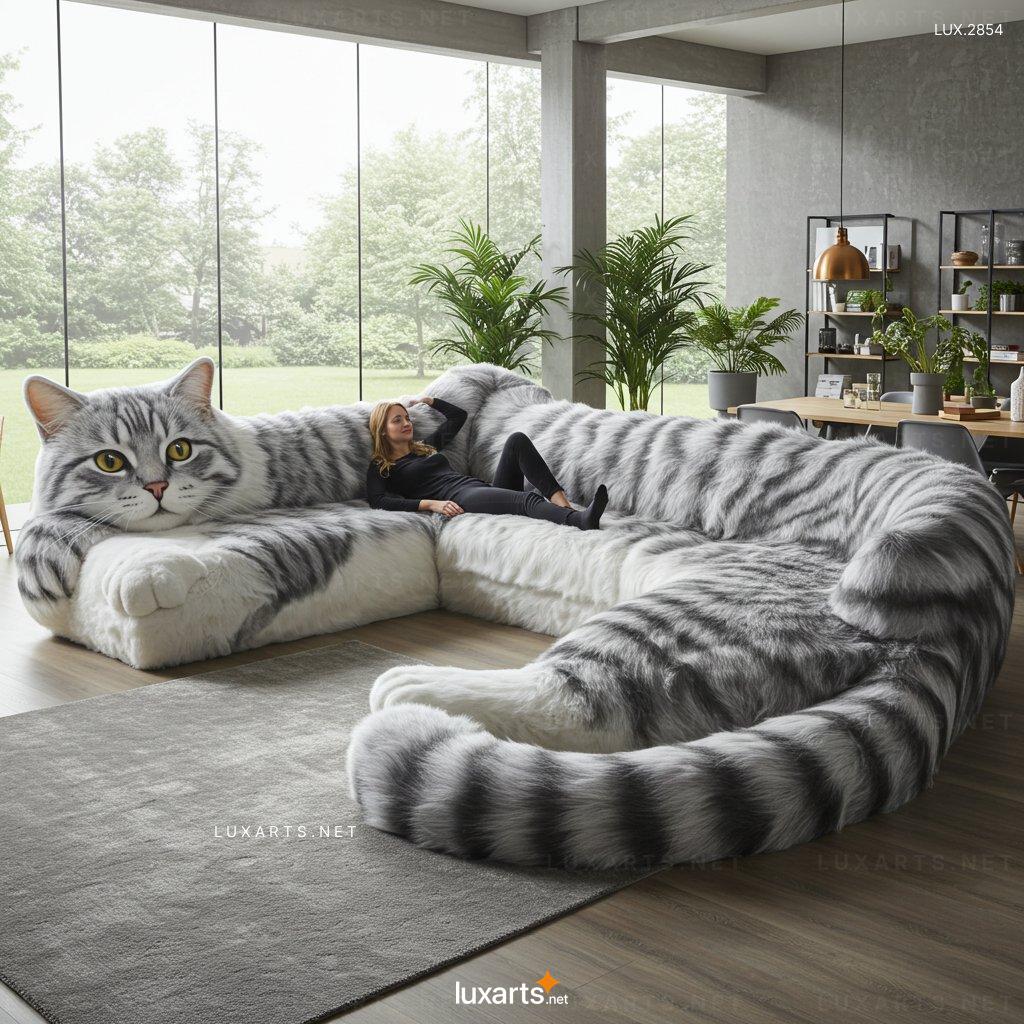Cat Shaped Sectional Sofas – Unique & Stylish Seating for Cat Lovers cat sectional sofas 8