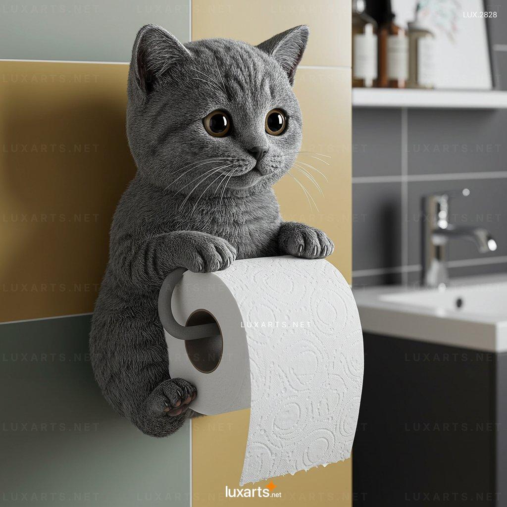 Cat Shaped Toilet Paper Holder – Stylish & Cute TP Dispenser for Your Bathroom cat shaped toilet paper holder 10