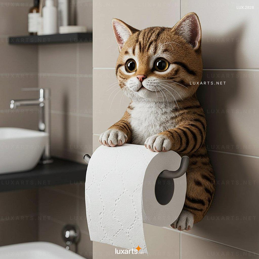 Cat Shaped Toilet Paper Holder – Stylish & Cute TP Dispenser for Your Bathroom cat shaped toilet paper holder 7