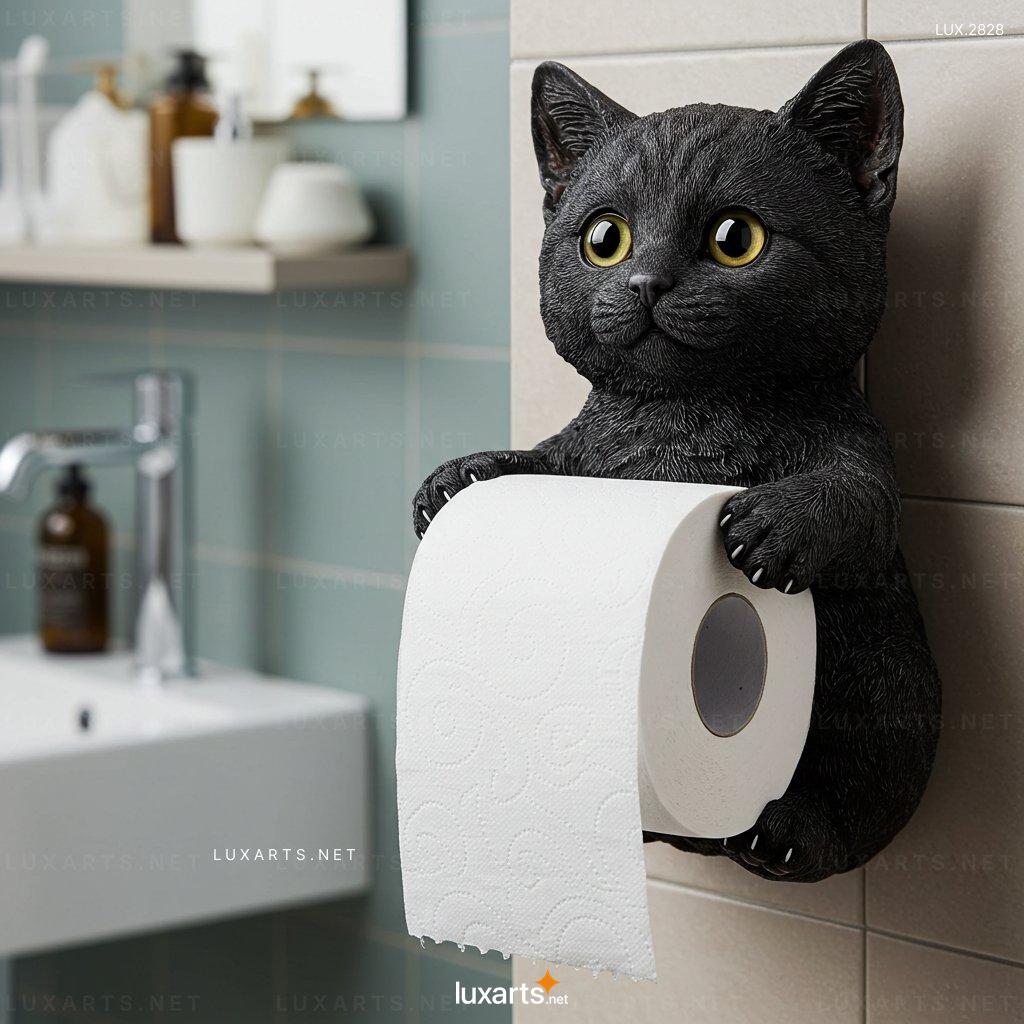 Cat Shaped Toilet Paper Holder – Stylish & Cute TP Dispenser for Your Bathroom cat shaped toilet paper holder 9