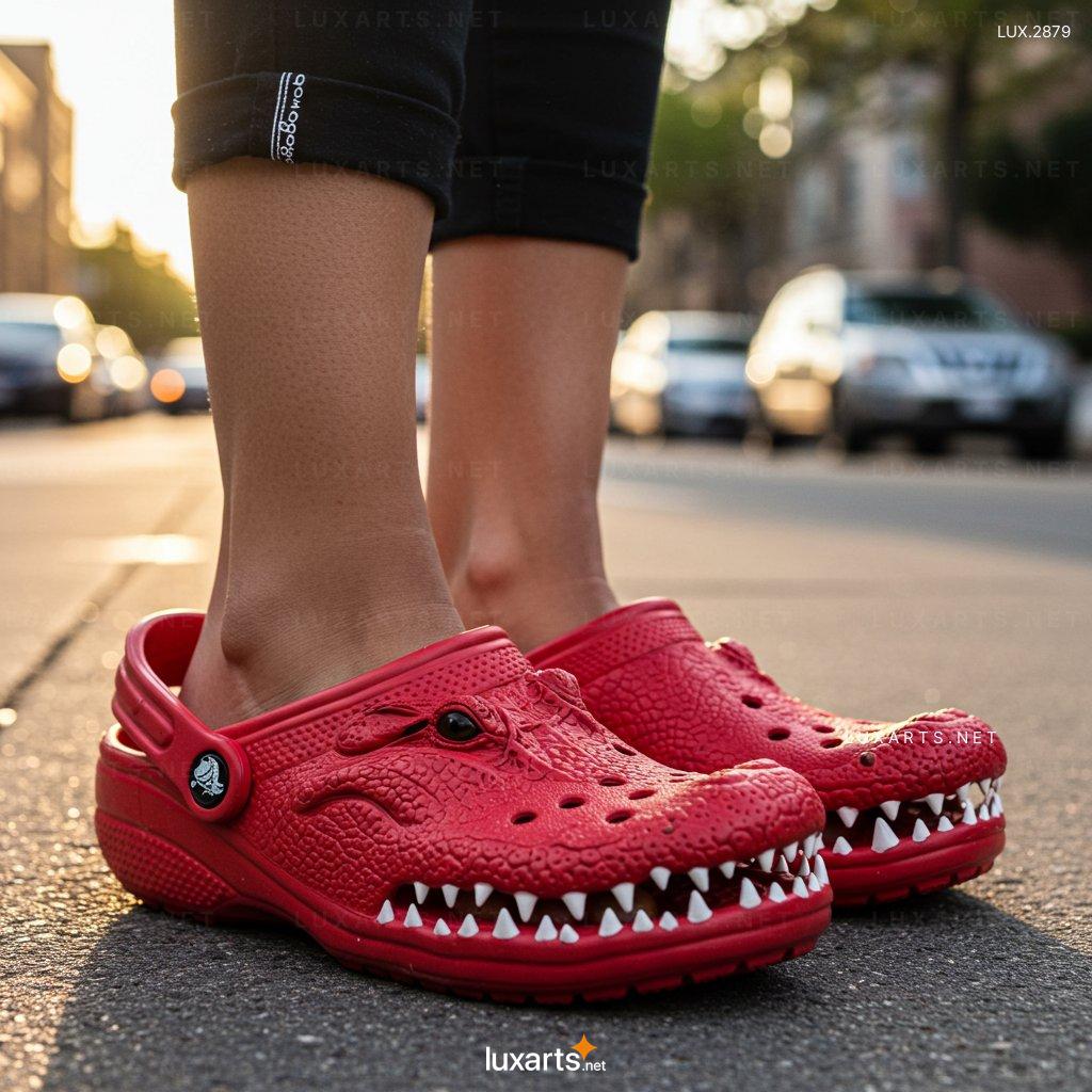 Crocodile Shaped Crocs – Fun & Stylish Footwear for Kids and Adults crocodile shaped crocs 2