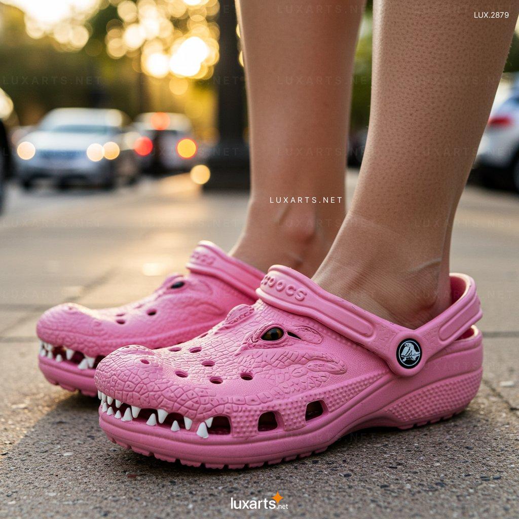 Crocodile Shaped Crocs – Fun & Stylish Footwear for Kids and Adults crocodile shaped crocs 5