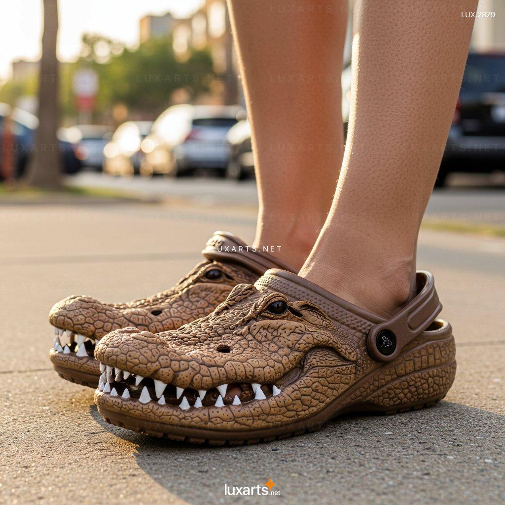 Crocodile Shaped Crocs – Fun & Stylish Footwear for Kids and Adults crocodile shaped crocs 7