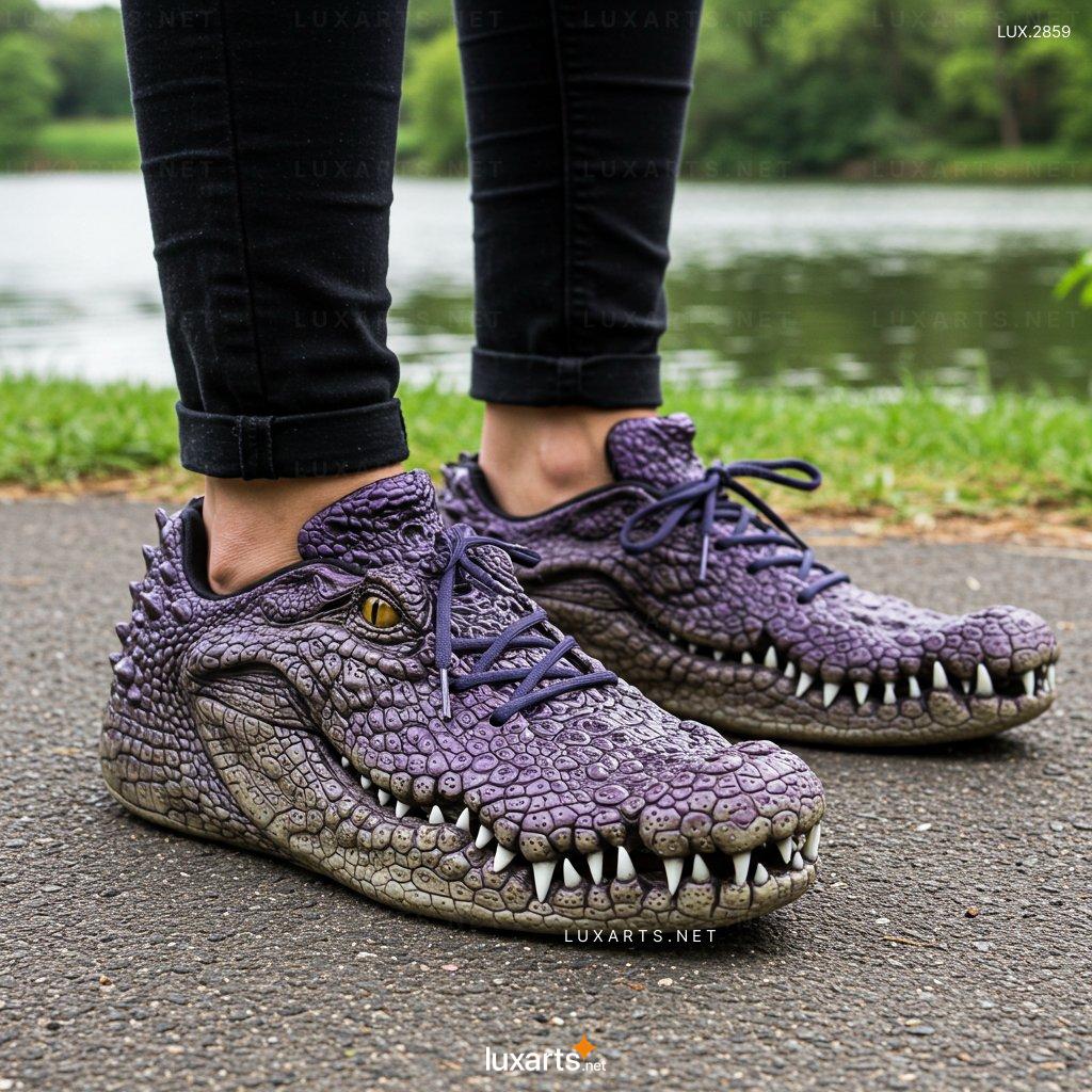 Crocodile Shaped Sneaker – Bold, Trendy Shoes for Standout Style crocodile shaped sneaker 6