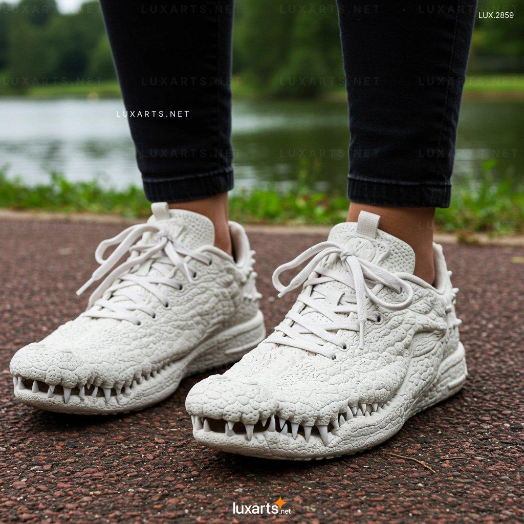 Crocodile Shaped Sneaker – Bold, Trendy Shoes for Standout Style crocodile shaped sneaker 7