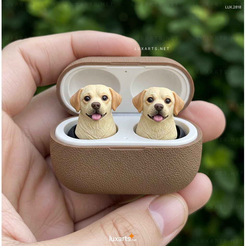 LUX.2818 Dog Shaped Earbuds - Cute Wireless Earphones for Dog Lovers & Music Enthusiasts dog shaped earbuds 11