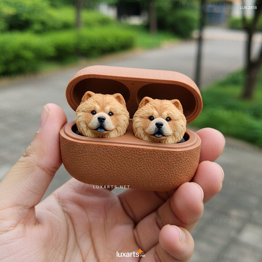 LUX.2818 Dog Shaped Earbuds - Cute Wireless Earphones for Dog Lovers & Music Enthusiasts dog shaped earbuds 12