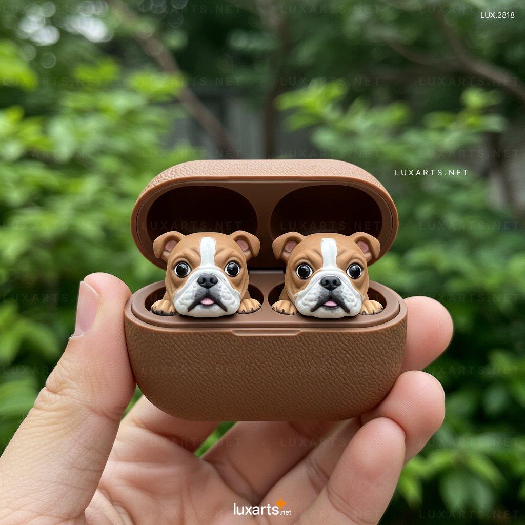 LUX.2818 Dog Shaped Earbuds - Cute Wireless Earphones for Dog Lovers & Music Enthusiasts dog shaped earbuds 13