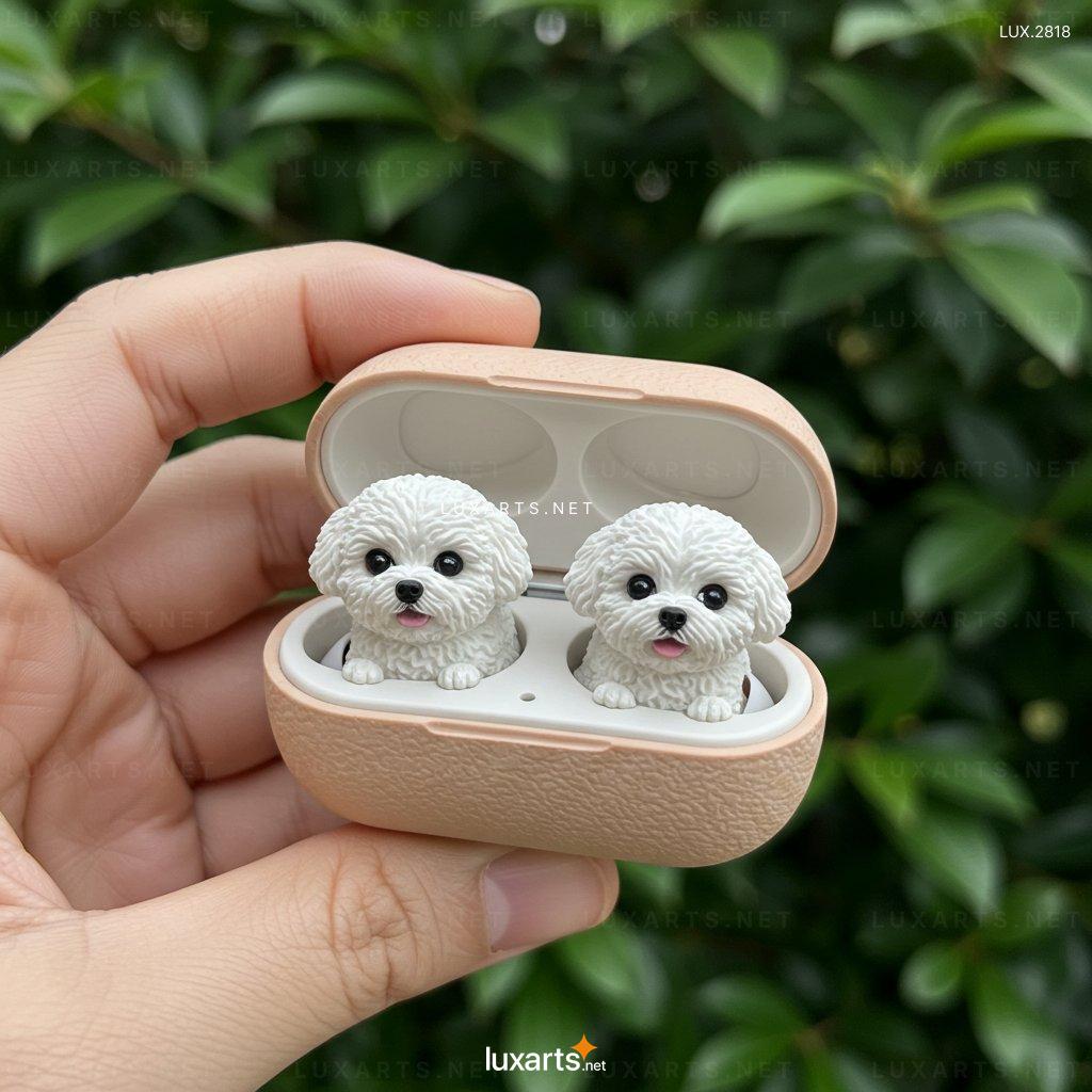 LUX.2818 Dog Shaped Earbuds - Cute Wireless Earphones for Dog Lovers & Music Enthusiasts dog shaped earbuds 5