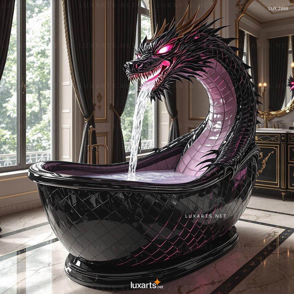 Dragon-Shaped Bathtub for Mythical Bathing Experiences dragon bathtub 7