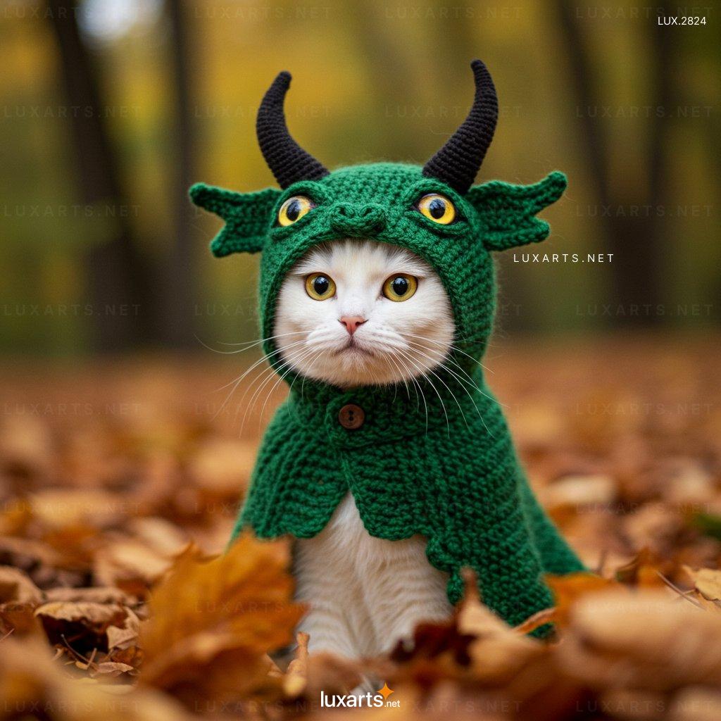 Dragon Hoodies for Cats – Stylish & Comfortable Design for Your Furry Friend dragon hoodies for cat 3