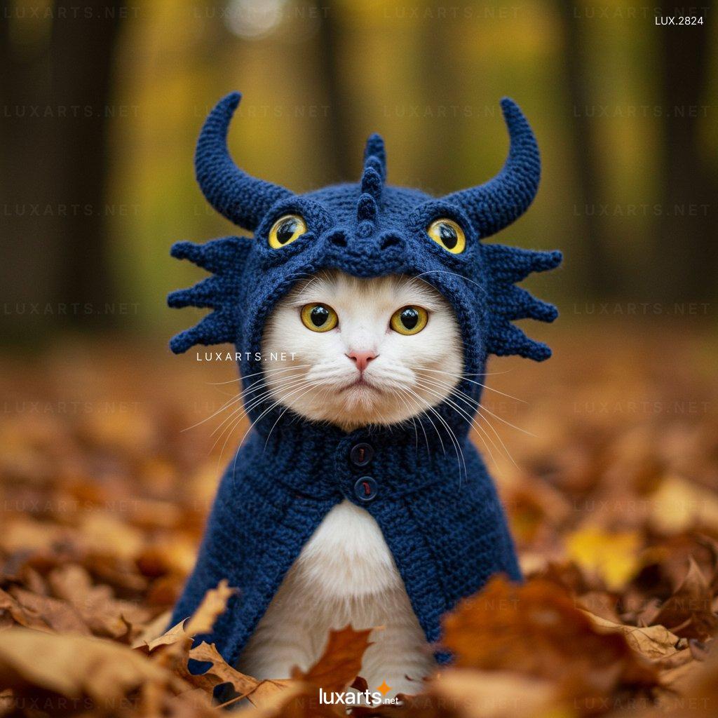 Dragon Hoodies for Cats – Stylish & Comfortable Design for Your Furry Friend dragon hoodies for cat 7
