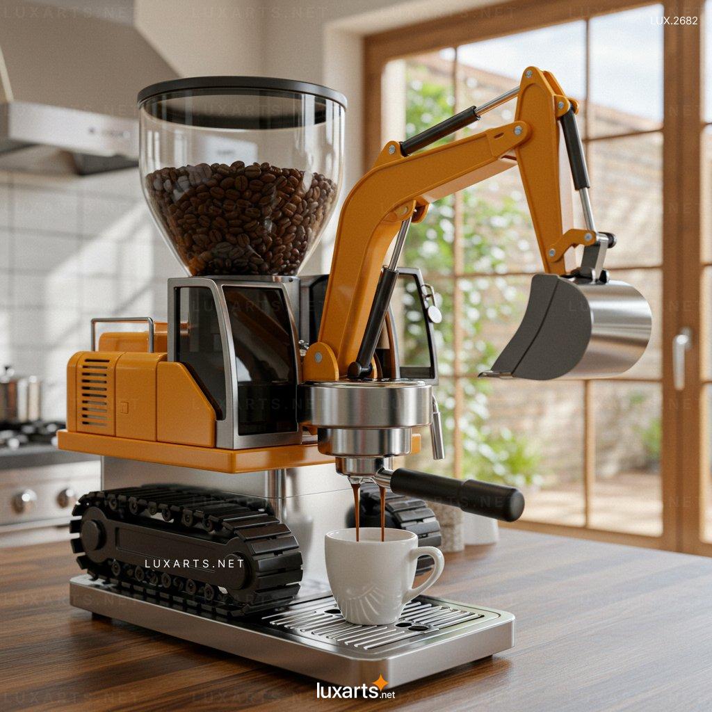 Excavator Coffee Maker – Unique & Durable Coffee Brewing Equipment excavator coffee maker 2