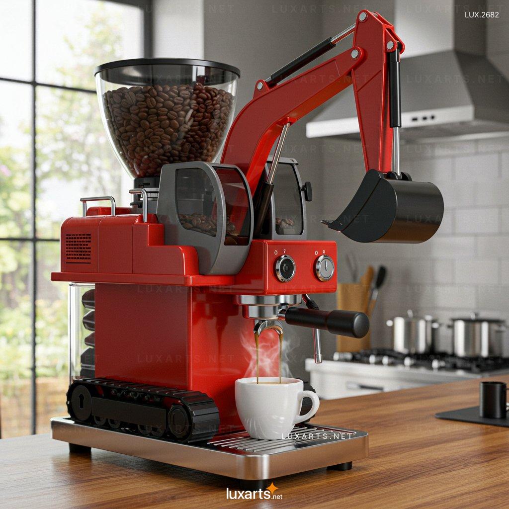 Excavator Coffee Maker – Unique & Durable Coffee Brewing Equipment excavator coffee maker 3