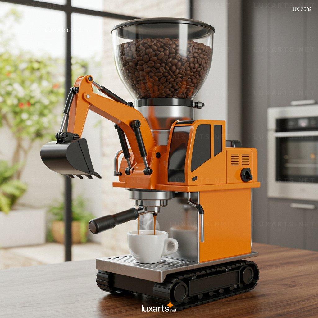 Excavator Coffee Maker – Unique & Durable Coffee Brewing Equipment excavator coffee maker 7