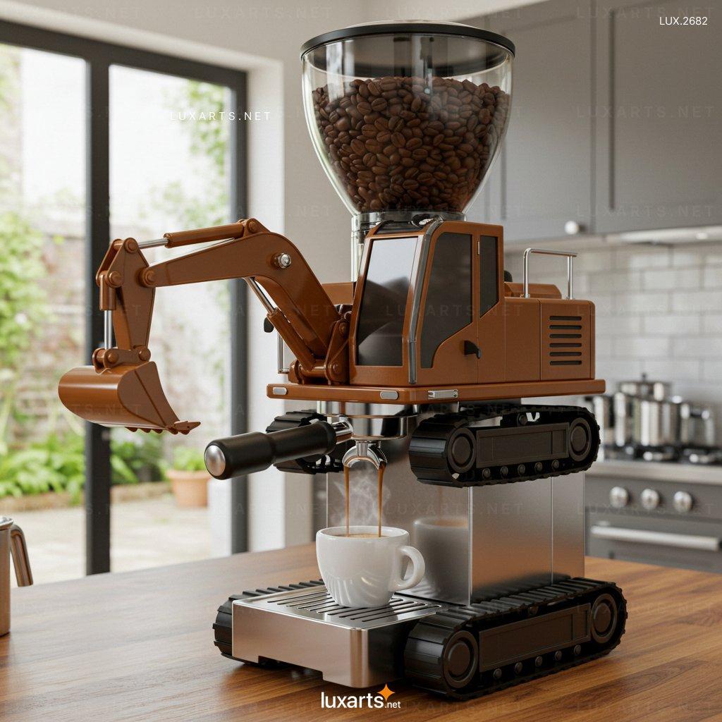 Excavator Coffee Maker – Unique & Durable Coffee Brewing Equipment excavator coffee maker 8